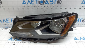 Left front headlight VW Passat b8 16-19 USA halogen