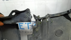 Honda Accord 17 hybrid engine guard, 2 pieces, torn, dented, broken mount, worn