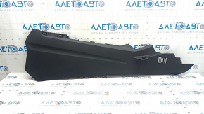 Ford Edge 19-24 right side center console trim, black, worn