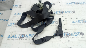 Driver's seat belt with pretensioner for Ford Edge 19-24 black