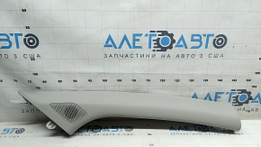 Kia Sportage 23-26 gray upper right front pillar trim with tweeter