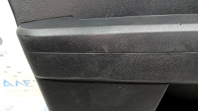 Kia Sportage 23-25 front left door panel trim, black, armrest black plastic, dark gray insert, scratches