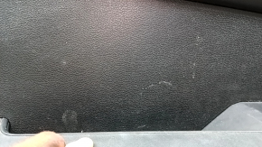 Kia Sportage 23-25 front left door panel trim, black, armrest black plastic, dark gray insert, scratches