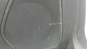 Right arch trim for Ford Edge 15-24, black, with subwoofer, scratches, worn