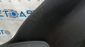 Right arch trim for Ford Edge 15-24, black, with subwoofer, scratches, worn