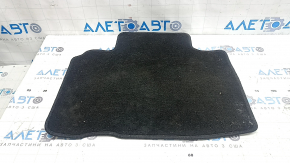 Rear left fabric floor mat for Ford Edge 15-24, black, for cleaning
