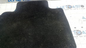Rear left fabric floor mat for Ford Edge 15-24, black, for cleaning