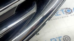 Ford Edge 19-24 radiator grille assembly with badge, without camera, sand, scratches