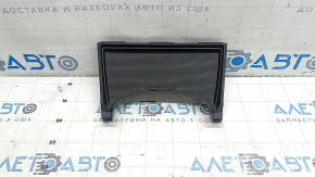 Rear center console trim for Ford Edge 15-24, black, with deflector, for socket and cigarette lighter, scratches