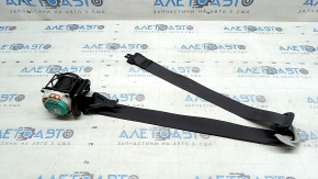 Kia Sportage 23-26 black driver's seat belt with gray fastening