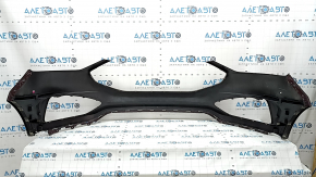 Front bumper, bare, 19-24 Ford Edge, without parking sensors, burgundy