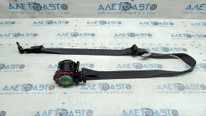 Kia Sportage 23-26 passenger seat belt, black with gray fastener, blown