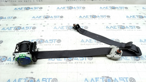 Seat belt 2nd row left with squib Kia Sportage 23-26 black with gray fastening, fired