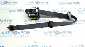 Seat belt 2nd row left with squib Kia Sportage 23-26 black with gray fastening, fired