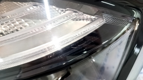 Kia Sportage 23-25 right front headlight, halogen + LED, reflector lamp with MFR, scratches