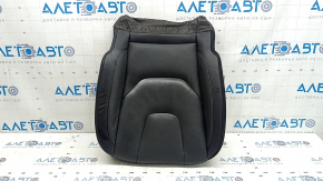 Ford Edge 15-24 passenger seat cushion upholstery, black leather, heated
