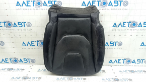 Ford Edge 15-24 passenger seat cushion upholstery, black leather, heated