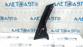 Rear left side door trim for Ford Edge 15-24, gloss black, scratches, glued on