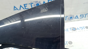 Rear left side door trim for Ford Edge 15-24, gloss black, scratches, glued on