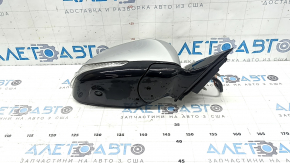 Infiniti QX50 19-20 right side mirror assembly, 16 pins, auto storage, camera, turn signal, black
