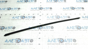 Upper rear right door molding for Kia Sportage 23-26, matte black, broken mount