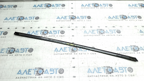 Upper rear right door molding for Kia Sportage 23-26, matte black, broken mount