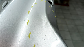 Infiniti QX50 19-25 front bumper with parking sensors, silver