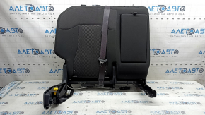 Backrest of the rear row of seats, 2nd row, left, Kia Sportage 23-25, black cloth, without headrest, dry-cleanable