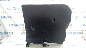 Backrest of the rear row of seats, 2nd row, left, Kia Sportage 23-25, black cloth, without headrest, dry-cleanable
