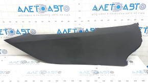 Left side center console trim for Infiniti QX50 19-25, black, scratches