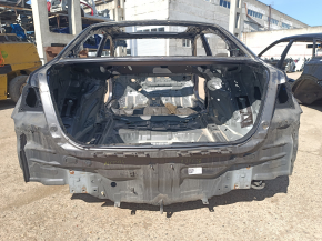 Rear panel of the 16-17 Honda Accord hybrid, graphite finish