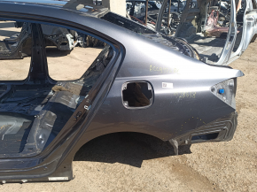 Quarter wing rear left Honda Accord 13-17 on the body, graphite, dents