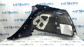 Left Infiniti QX50 19-25 arch trim, black, scratches, broken fastener