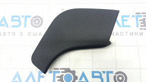 Upper right arch trim panel for Infiniti QX50 19-25 black