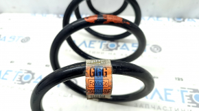 Front right spring for Ford Edge 19-24, 2 orange, 1 blue