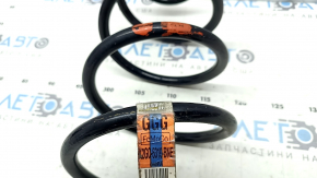 Front left spring for Ford Edge 19-24, 2 orange, 1 blue