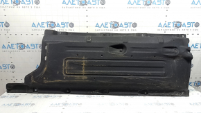 Left underbody protection for Kia Sportage 23-26 HEV, tears, wear, dented
