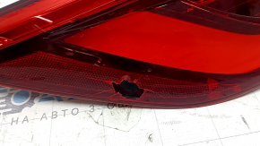 Infiniti QX50 19-25 left outer fender light broken glass