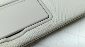 Left visor Infiniti QX50 19- gray, without hook, for dry cleaning