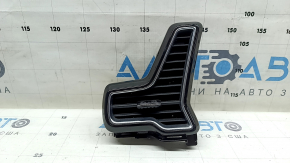 Left front panel air vent deflector Kia Sportage 23-25 HEV, gloss black with chrome