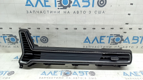 Front panel trim with deflectors, right, Kia Sportage 23-25 HEV, gloss black with chrome