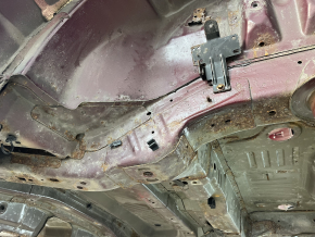 Quarter wing rear left Ford Edge 19-24 on the body, burgundy, rusty