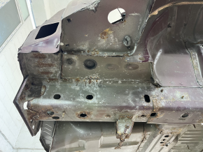 Quarter wing rear right Ford Edge 15-24 on the body, burgundy, rusty