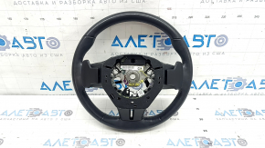 Infiniti QX50 19-20 black leather steering wheel with buttons and paddles