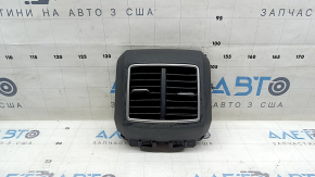 Rear center console trim with air vent deflector for Kia Sportage 23-26, black