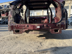 Ford Edge 15-24 rear panel, 2-piece, body-mounted, burgundy