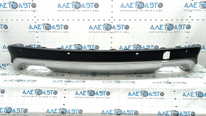 Infiniti QX50 19-25 rear bumper lip for parking sensors, gray texture, scratches
