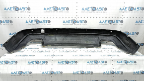 Infiniti QX50 19-25 rear bumper lip for parking sensors, gray texture, scratches