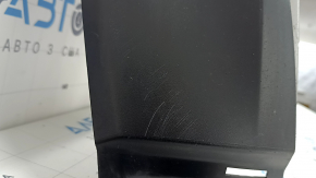 Infiniti QX50 19-25 rear bumper lip for parking sensors, gray texture, scratches