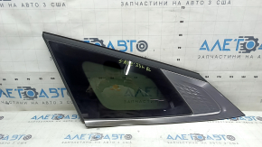 Rear left window, fixed glass, Kia Sportage 23-26, chrome, tinted